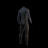 Mystic - Majestic Fullsuit 5/4mm Fzip - Navy
